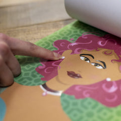 Bendon Create-A-Face Princess empty-face 02: extra blank pages invite fresh stories