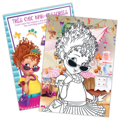 Bendon Disney Fancy Nancy tear-and-share pages simplify sharing finished art