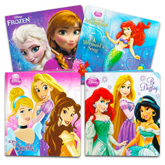 Bendon Disney Frozen: Land of Snow and Ice board book featuring Elsa and Anna, ideal for early readers.