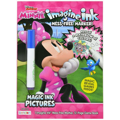 Bendon Minnie Imagine Ink marker reveals rainbow colors for mess-free coloring fun