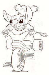 Bendon Lilo and Stitch character illustrations for fans' creativity.