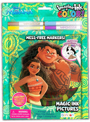 Bendon Moana sticker activity booklet pages with over 200 stickers.