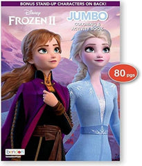 Bendon Frozen 2 coloring book with perforated pages for easy tearing and sharing