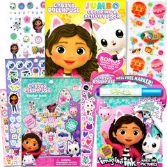 Bendon Gabby Dollhouse activity pages mazes—engaging travel challenges