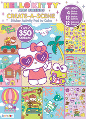 Bendon Hello Kitty Create a Scene sticker pad for imaginative play and storytelling