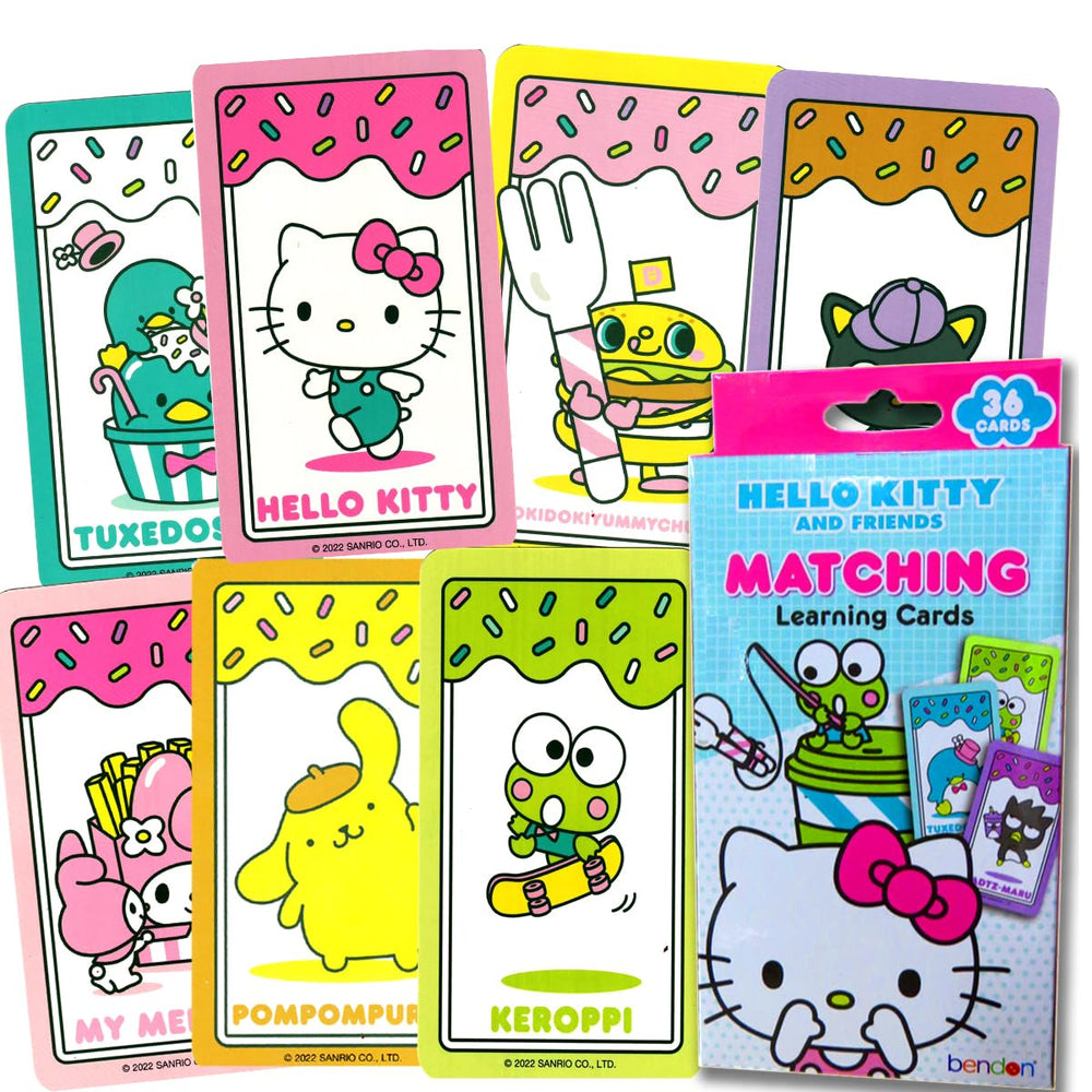 Bendon Hello Kitty durable card stock designed for repeated play.
