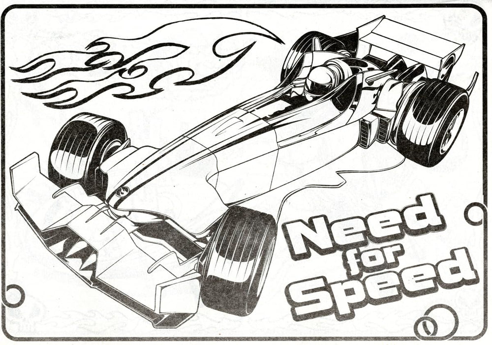 Bendon Hot Wheels activity bundle combines coloring, puzzles, and stickers in one set.