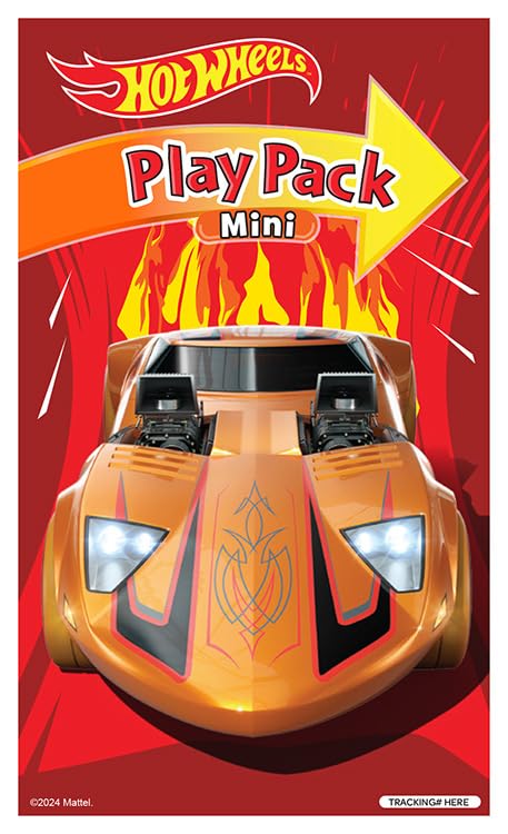 Bendon Hot Wheels Play Packs mini crayons provide bright color for quick coloring.