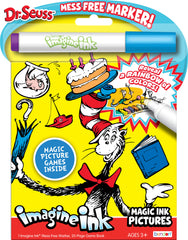 Bendon Imagine Ink Dr. Seuss magic pages illustrated for color reveal playtime