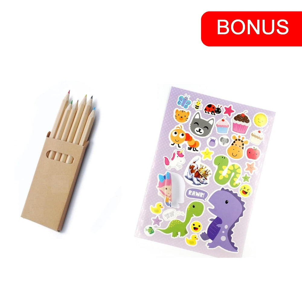 Bendon Imagine Ink magic markers enabling mess-free coloring anywhere