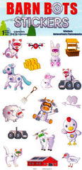Barn Bots stickers included with Bendon Imagine Ink refills for creative play