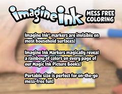 Bendon Imagine Ink markers have a non-toxic formula that protects walls and furniture.