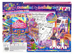 Bendon Lisa Frank coloring pages variety supports calm, imaginative play