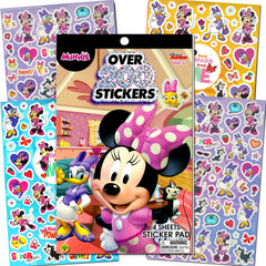 Inside coloring pages from Bendon Minnie Mouse activity book for imaginative fun