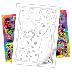 Bendon Miraculous tracing sheets with big bold lines for easy tracing.