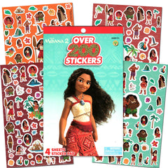 Bendon Moana sticker pad with over 300 stickers for decorate and create fun