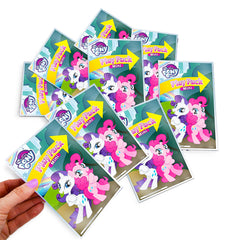 Bendon My Little Pony prize-pack temporary tattoos for quick, fun accessories
