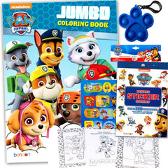 Bendon Paw Patrol coloring book cover with engaging scenes for kids' creativity.