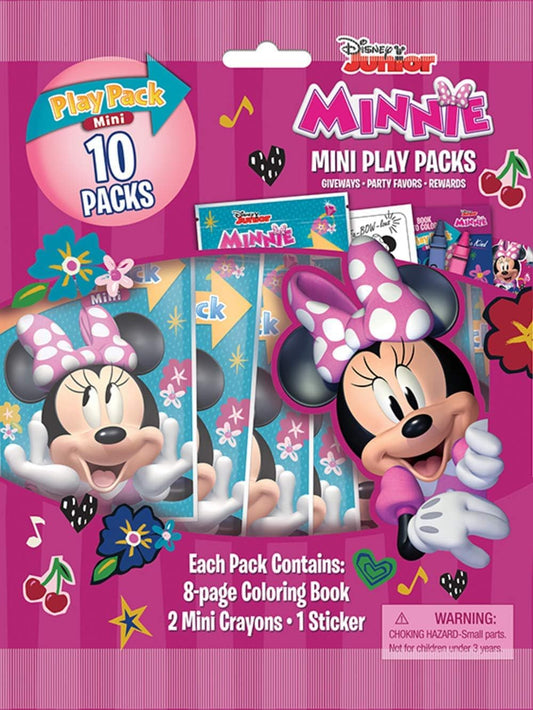 Bendon Publishing Minnie Mouse Play Pack coloring book for imaginative play