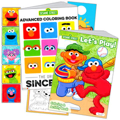 Bendon Sesame Street coloring stickers activity set with Elmo for creative play and classroom rewards