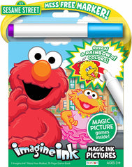 Bendon Sesame Street Elmo Imagine Ink book with mess-free marker for color play on the go
