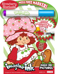 Bendon Strawberry Shortcake Imagine Ink cover for mess-free coloring at home