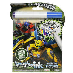 Bendon Transformers Imagine Ink marker reveals colors for mess-free creative play.