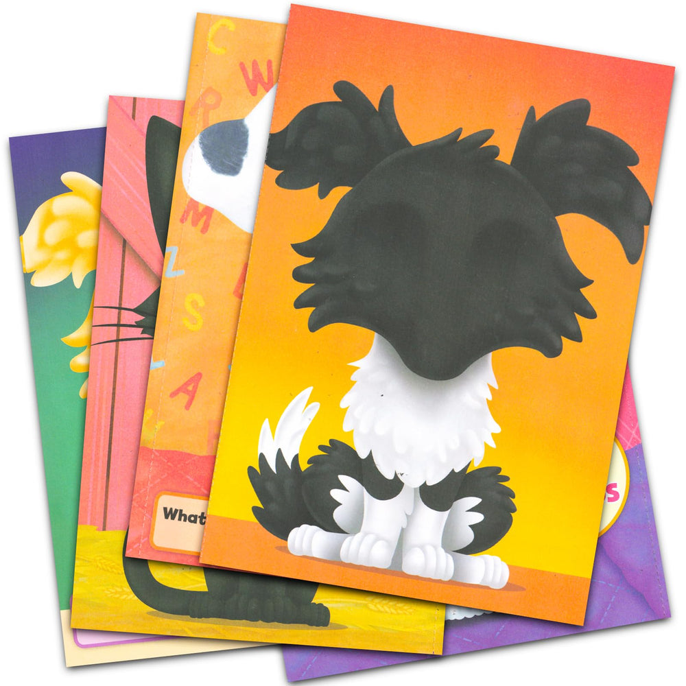 Bendon travel activity book open, great for collaborative sticker play during outings.