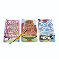 Bendon TS Shure pencil included for quick on-the-go drawing.