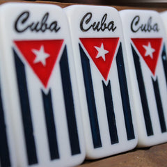 Bene Casa Cuban Flag Dominoes creates cozy family game night vibes