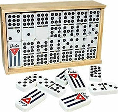 Bene Casa Cuban Flag Dominoes travel-friendly, lightweight