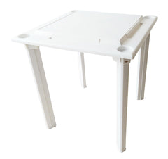 Bene Casa domino table top shows a compact gaming surface for quick setup and easy cleanup.