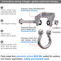 BeneLabel 180-degree swing design offering flexible mounting options