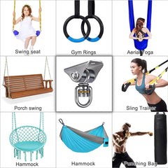 BeneLabel hammock chair hanger suspends chairs securely indoors or outdoors.