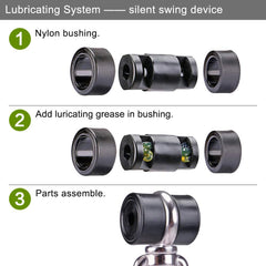 BeneLabel rust resistant stainless steel hardware for long term use.