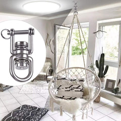 BeneLabel swing 304 stainless steel rings resist rust for durable outdoor and indoor use.