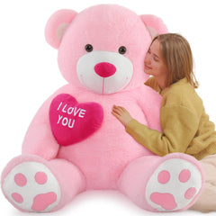 BENINY giant teddy bear 52-inch for cozy hugs and lasting memories.