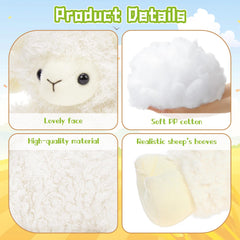 BENINY lamb playset shown in a child's room for storytelling and cuddling