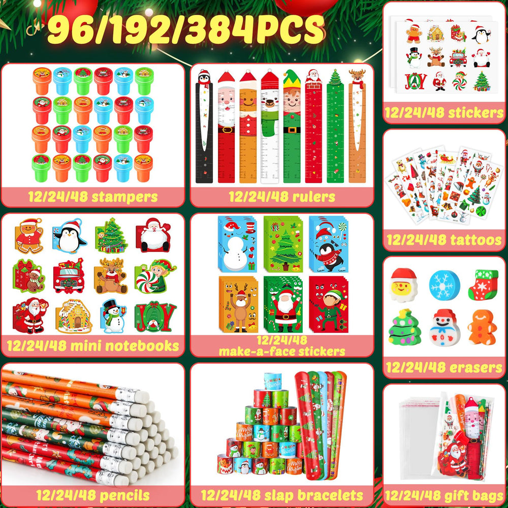 BenLouis Christmas erasers brighten stockings with playful designs.