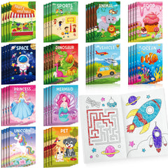 BenLouis coloring book cover; compact party favor, easy to spot and great for gifts.