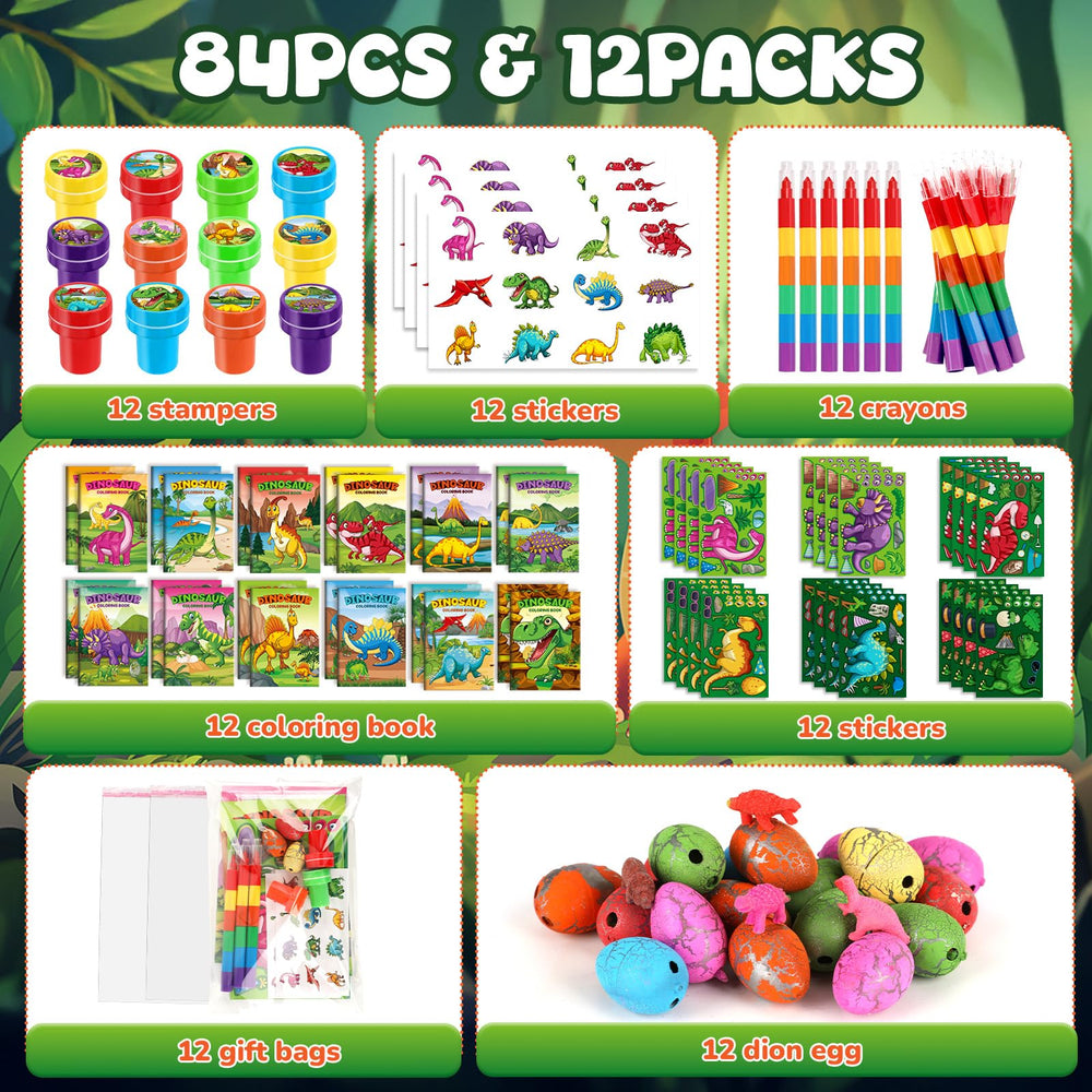 BenLouis dino crayons pack offers smooth coloring for little hands.
