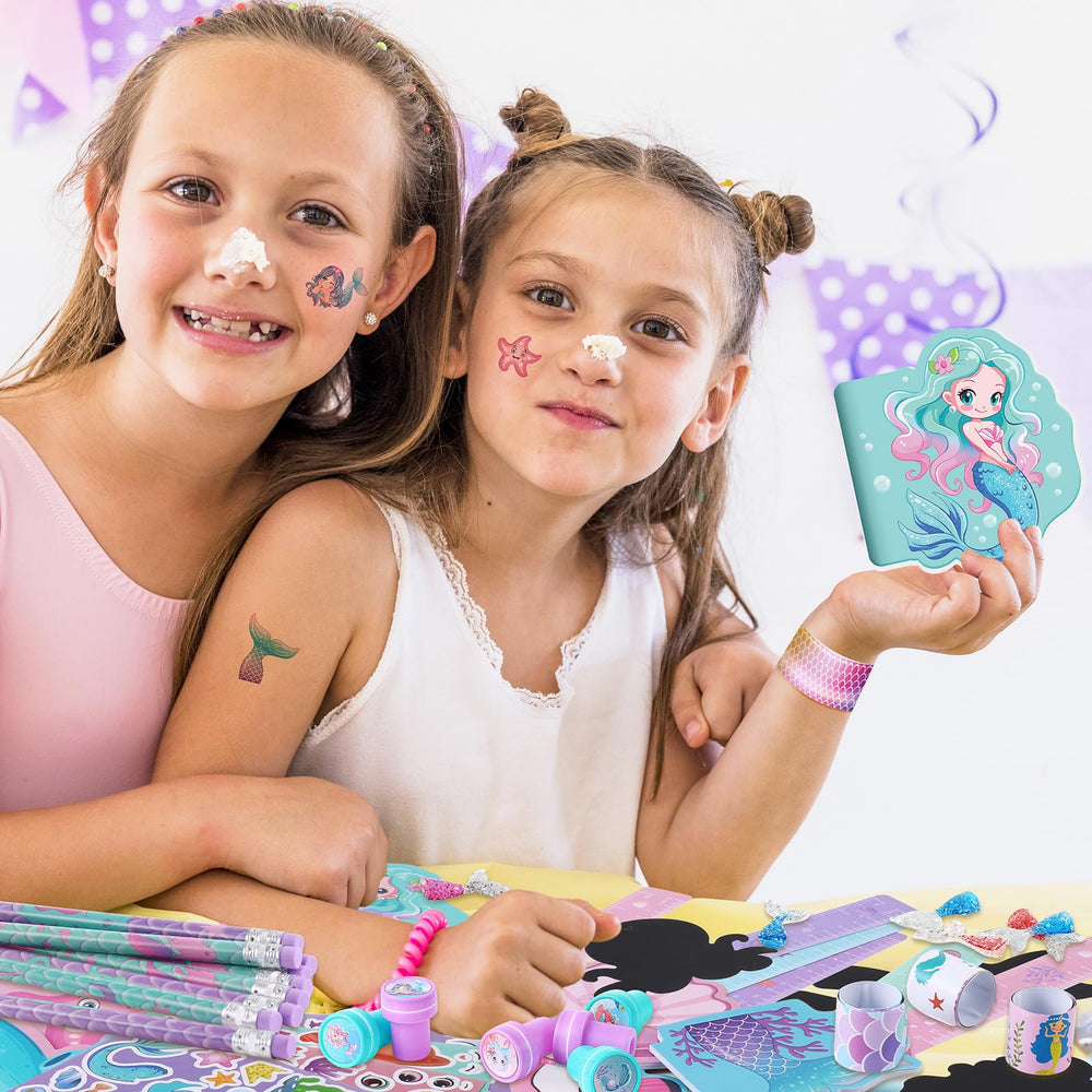 BenLouis mermaid slap bracelets add colorful, wearable favors for parties and rewards.