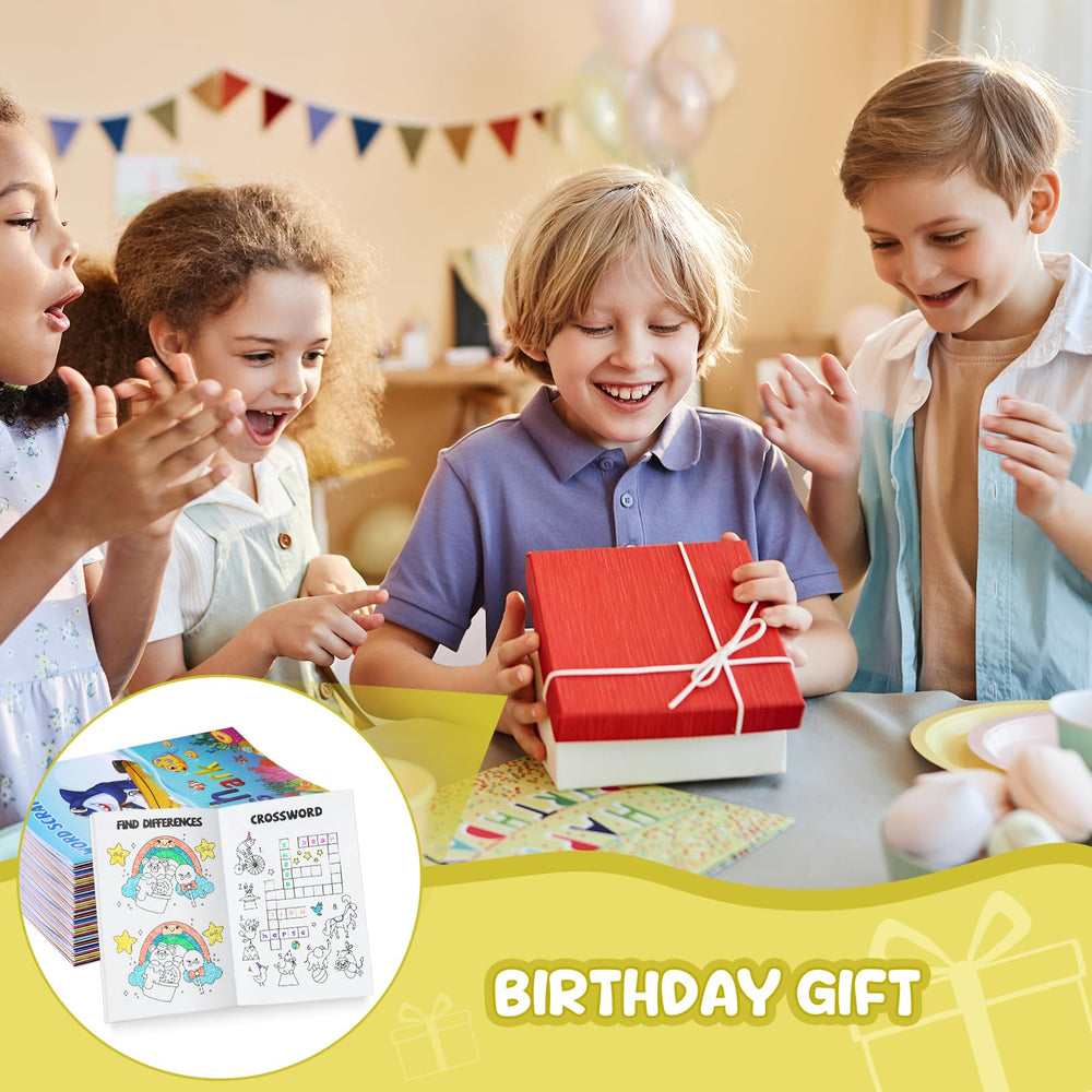 Travel-friendly bundle of BenLouis mini activity books for classrooms and parties