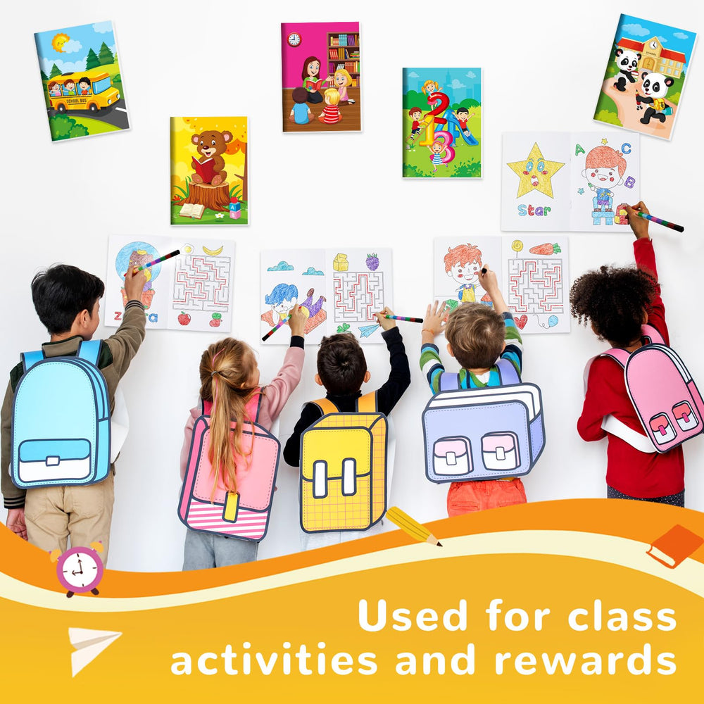 BenLouis mini books for home classroom and travel activities for kids