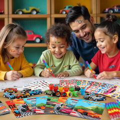 BenLouis mini race car toys serve as tactile party rewards for kids.