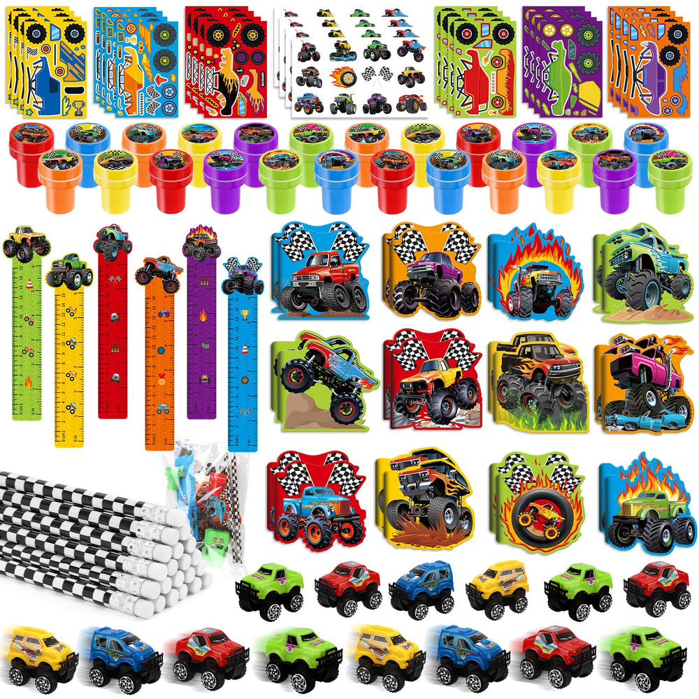 BenLouis monster truck mini notebook for classroom notes and party favors.