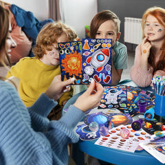 BenLouis space sticker pack fun decorations and goodie bag fillers