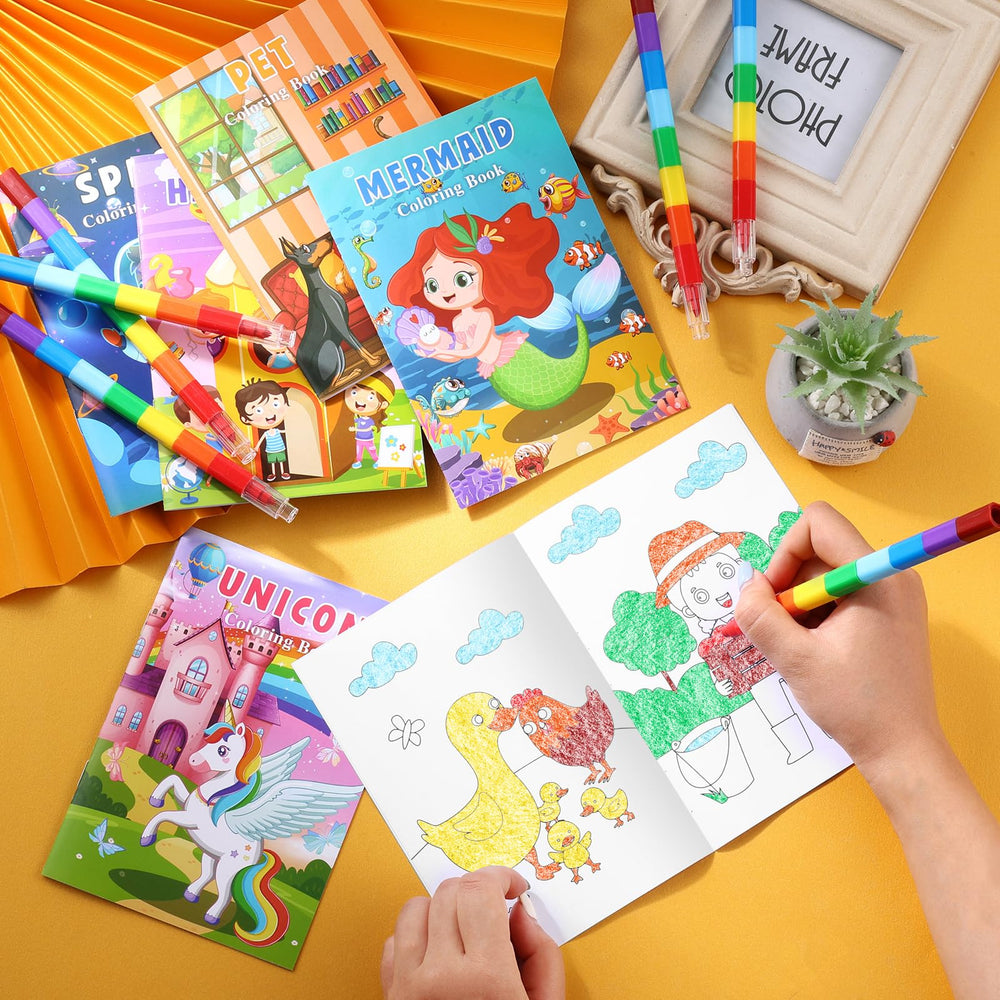 Stacking crayons from BenLouis with adjustable length for growing kids.