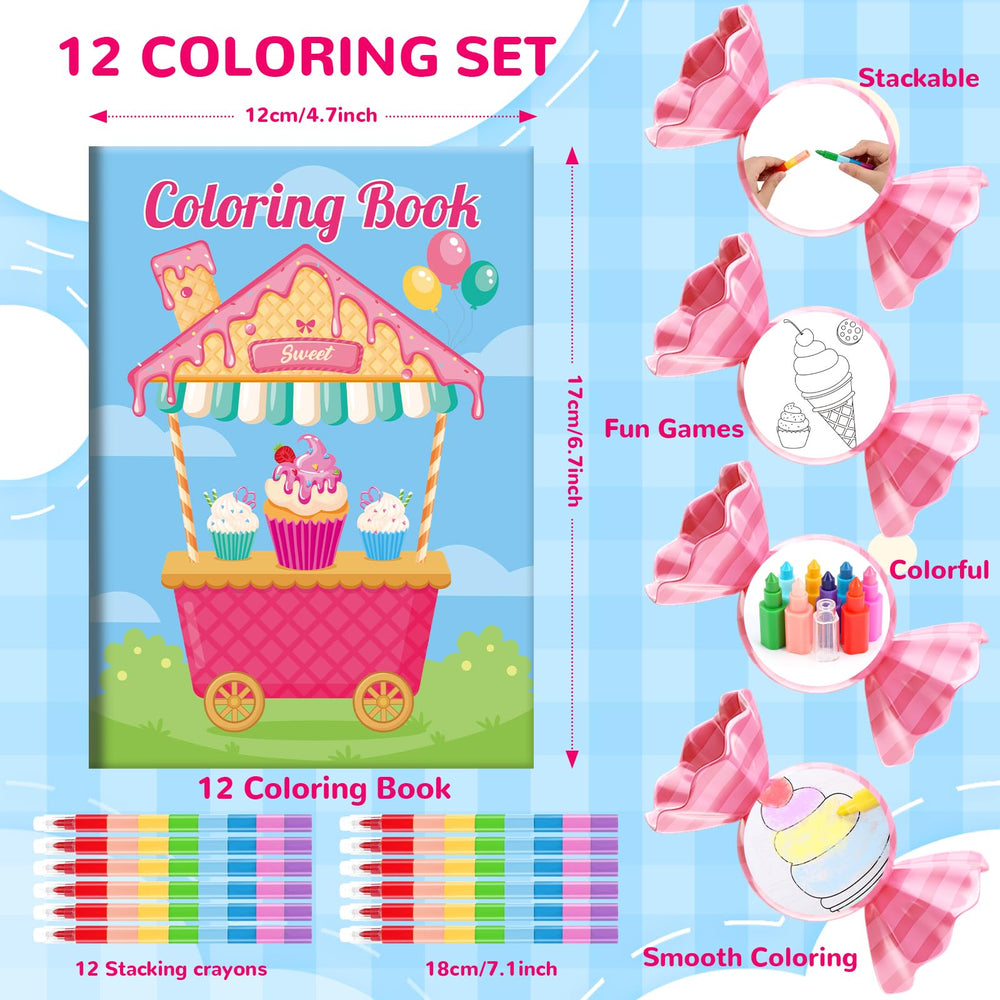 BenLouis stacking crayons pack with easy grip for young artists