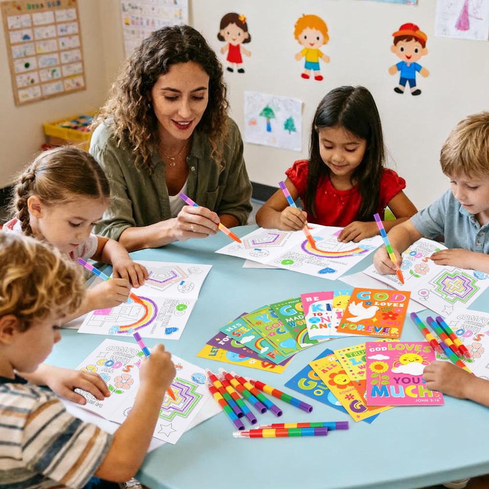 BenLouis Sunday School Activity Books engage children with verses and games